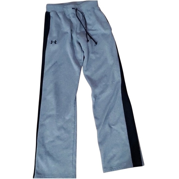 Under Armour Gray Sweatpants Women XS Side Stripe Athletic Joggers - Picture 5 of 5